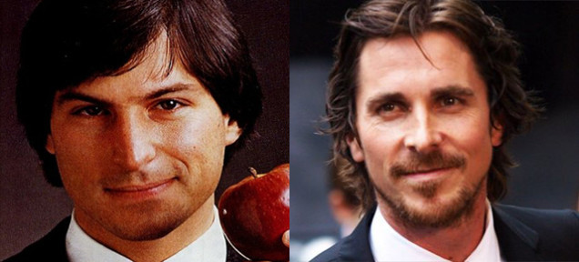 steve jobs and christian bale side by side