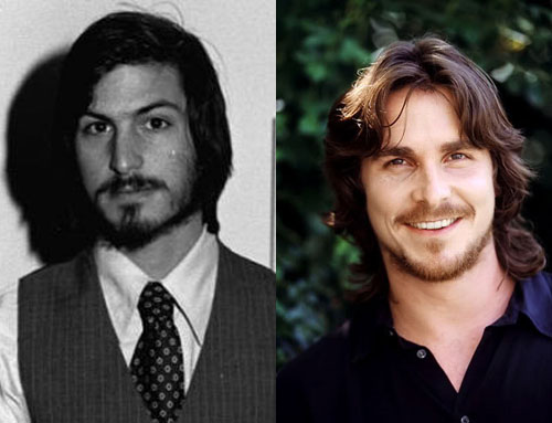 steve jobs and christian bale together